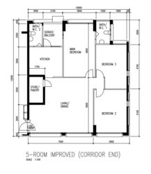 Blk 938 Hougang Street 92 (Hougang), HDB 5 Rooms #450340411
